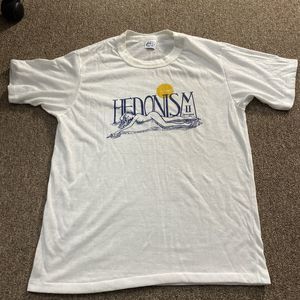 Vintage Hedonism II T Shirt Single Stitch Made in Jamica - Rare